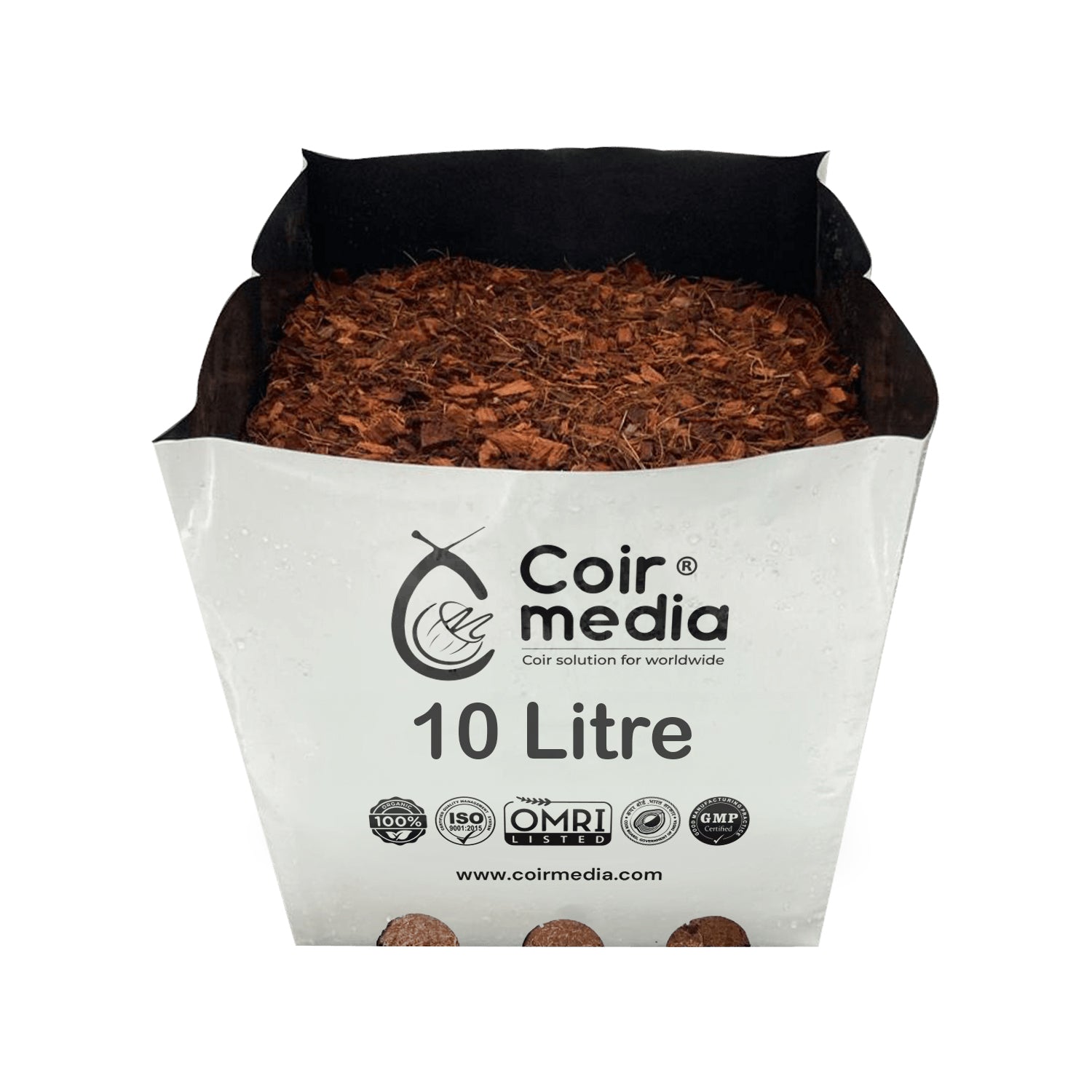 10 litre open top bag