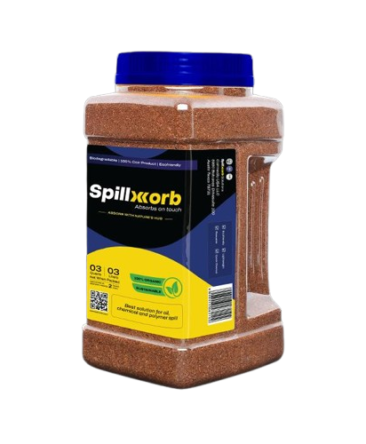 Granular Absorbent Jar – Natural & Powerful Spill Cleaning Solution