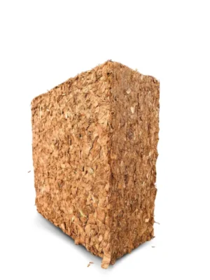 coconut husk mulch block